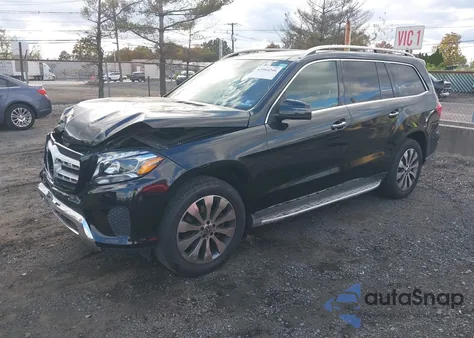 2018 Mercedes-Benz Gls 450 4Matic z USA, uszkodzony, nr VIN 4JGDF6EE3JB067152